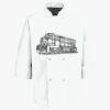 Eight Pearl Button Chef Coat Thumbnail