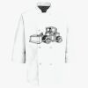 Eight Pearl Button Chef Coat Thumbnail