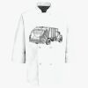 Eight Pearl Button Chef Coat Thumbnail