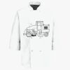 Eight Pearl Button Chef Coat Thumbnail