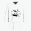 Eight Pearl Button Chef Coat Thumbnail