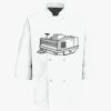 Eight Pearl Button Chef Coat Thumbnail