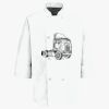 Eight Pearl Button Chef Coat Thumbnail