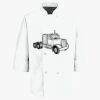 Eight Pearl Button Chef Coat Thumbnail