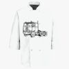 Eight Pearl Button Chef Coat Thumbnail