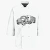 Eight Pearl Button Chef Coat Thumbnail