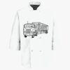 Eight Pearl Button Chef Coat Thumbnail