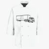 Eight Pearl Button Chef Coat Thumbnail