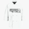 Eight Pearl Button Chef Coat Thumbnail