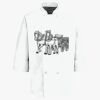Eight Pearl Button Chef Coat Thumbnail