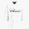 Eight Pearl Button Chef Coat Thumbnail