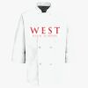 Eight Pearl Button Chef Coat Thumbnail