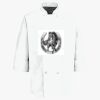 Eight Pearl Button Chef Coat Thumbnail