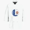 Eight Pearl Button Chef Coat Thumbnail