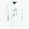 Eight Pearl Button Chef Coat Thumbnail