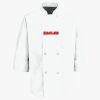 Eight Pearl Button Chef Coat Thumbnail