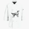 Button Chef Coat with Thermometer Pocket Thumbnail