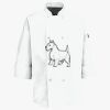 Button Chef Coat with Thermometer Pocket Thumbnail