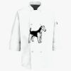 Button Chef Coat with Thermometer Pocket Thumbnail