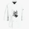 Button Chef Coat with Thermometer Pocket Thumbnail