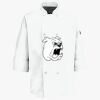 Button Chef Coat with Thermometer Pocket Thumbnail