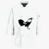 Button Chef Coat with Thermometer Pocket Thumbnail