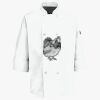 Button Chef Coat with Thermometer Pocket Thumbnail