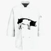 Button Chef Coat with Thermometer Pocket Thumbnail