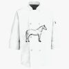 Button Chef Coat with Thermometer Pocket Thumbnail