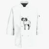 Button Chef Coat with Thermometer Pocket Thumbnail