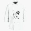 Button Chef Coat with Thermometer Pocket Thumbnail