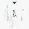 Button Chef Coat with Thermometer Pocket Thumbnail