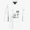Button Chef Coat with Thermometer Pocket Thumbnail