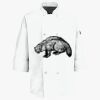 Button Chef Coat with Thermometer Pocket Thumbnail