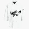 Button Chef Coat with Thermometer Pocket Thumbnail