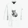 Button Chef Coat with Thermometer Pocket Thumbnail