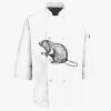 Button Chef Coat with Thermometer Pocket Thumbnail
