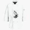 Button Chef Coat with Thermometer Pocket Thumbnail
