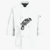 Button Chef Coat with Thermometer Pocket Thumbnail