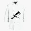 Button Chef Coat with Thermometer Pocket Thumbnail