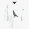 Button Chef Coat with Thermometer Pocket Thumbnail