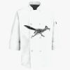 Button Chef Coat with Thermometer Pocket Thumbnail