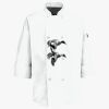 Button Chef Coat with Thermometer Pocket Thumbnail