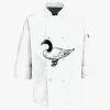 Button Chef Coat with Thermometer Pocket Thumbnail