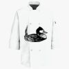 Button Chef Coat with Thermometer Pocket Thumbnail