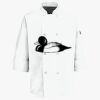 Button Chef Coat with Thermometer Pocket Thumbnail