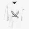 Button Chef Coat with Thermometer Pocket Thumbnail