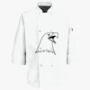 Button Chef Coat with Thermometer Pocket Thumbnail