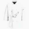 Button Chef Coat with Thermometer Pocket Thumbnail