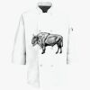 Button Chef Coat with Thermometer Pocket Thumbnail